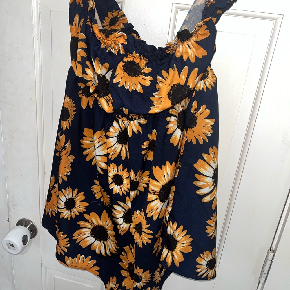 Sunflower romper